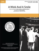 A Wink and a Smile SATB choral sheet music cover